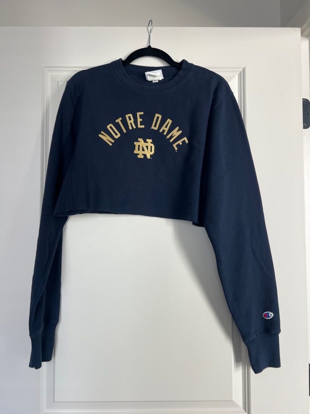 Notre Dame Cropped Crewneck